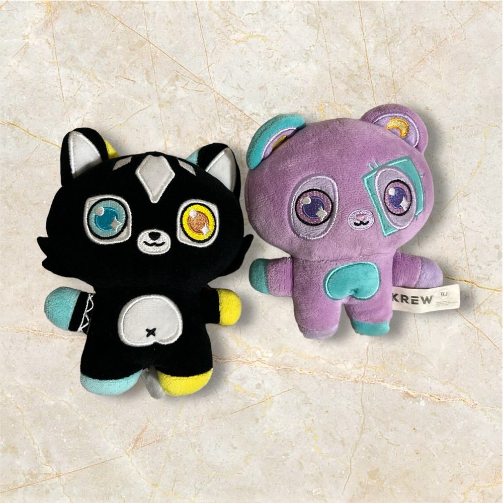 The krew plushies